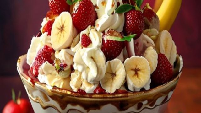 Crafting a Classic: The Ultimate Banana Split Fluff Delight
